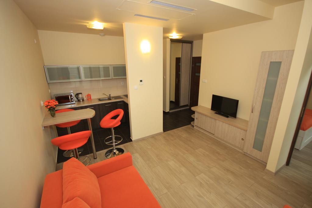 Asha Apartman Krakkó Szoba fotó